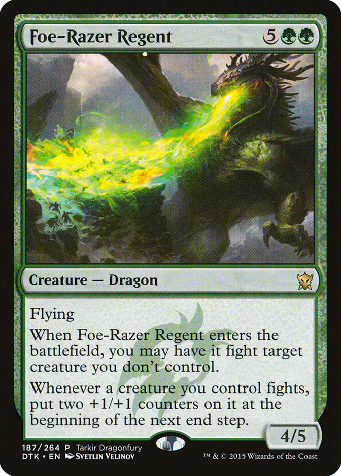 Foe-Razer Regent [Tarkir Dragonfury] | Game Grid - Logan