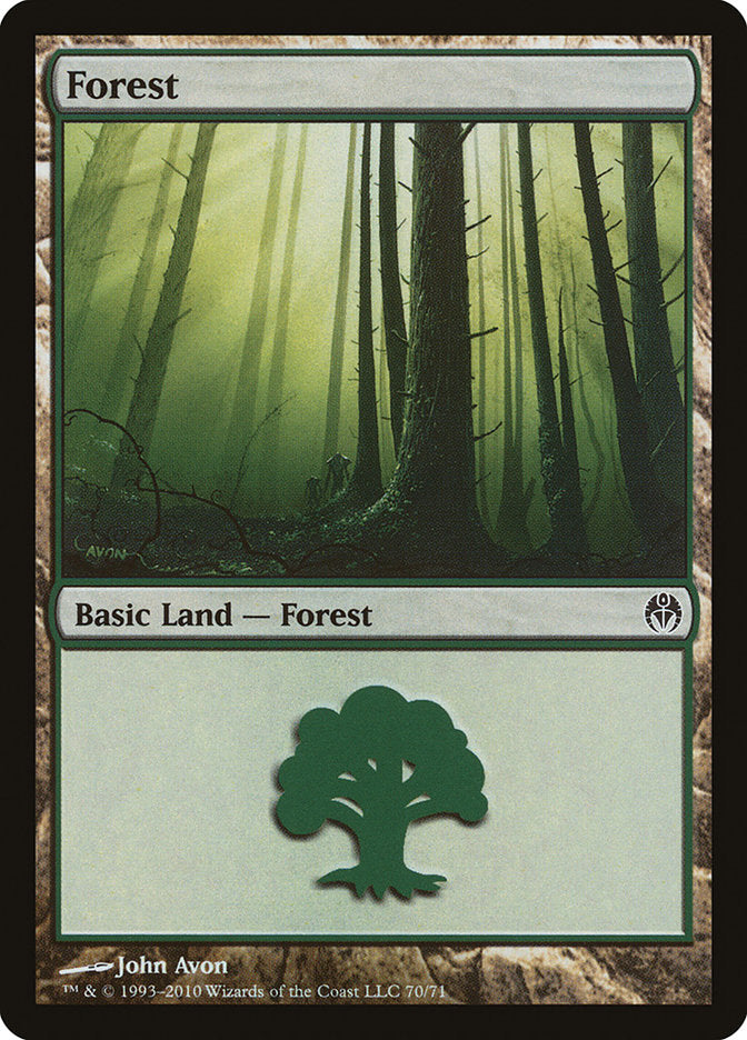 Forest (70) [Duel Decks: Phyrexia vs. the Coalition] | Game Grid - Logan