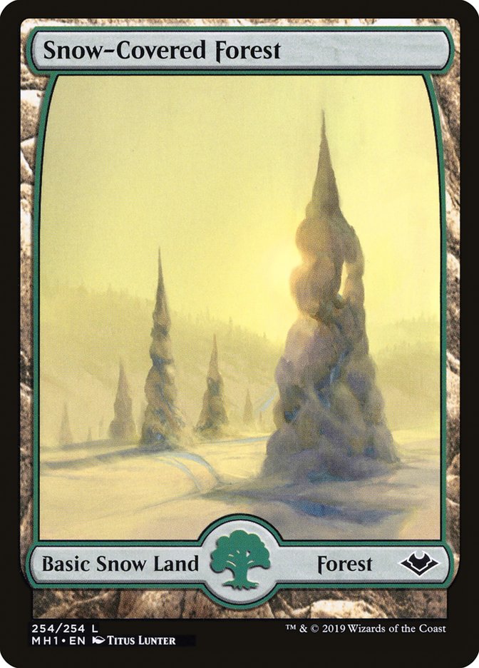 Snow-Covered Forest [Modern Horizons] | Game Grid - Logan