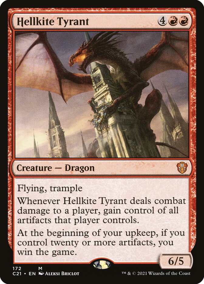 Hellkite Tyrant [Commander 2021] | Game Grid - Logan