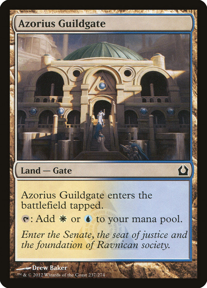 Azorius Guildgate [Return to Ravnica] | Game Grid - Logan