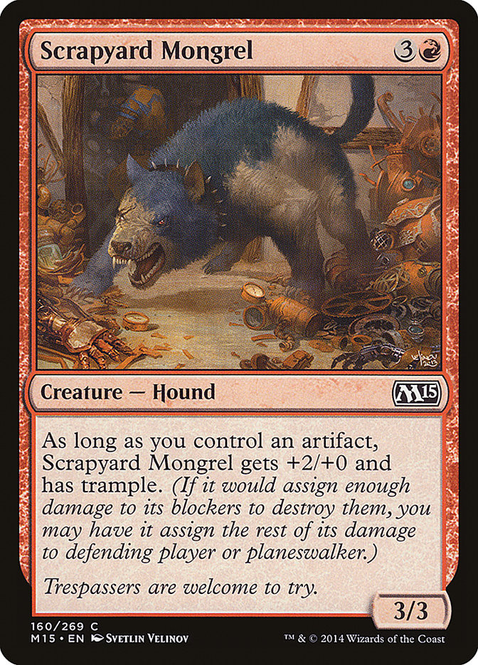 Scrapyard Mongrel [Magic 2015] | Game Grid - Logan