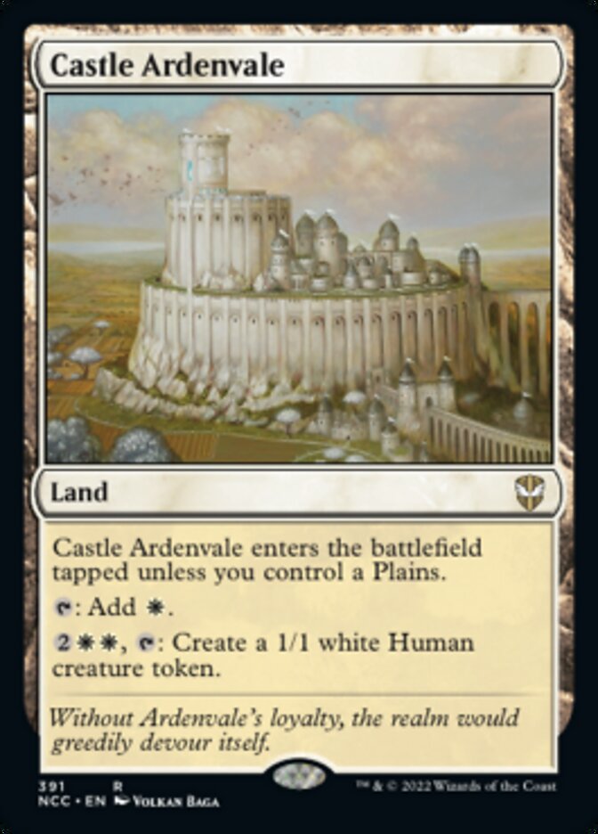 Castle Ardenvale [Streets of New Capenna Commander] | Game Grid - Logan