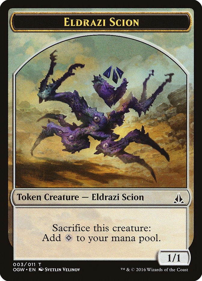 Eldrazi Scion Token (003/011) [Oath of the Gatewatch Tokens] | Game Grid - Logan