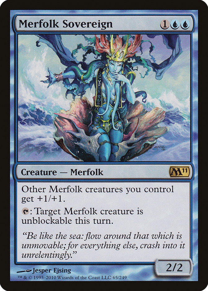 Merfolk Sovereign [Magic 2011] | Game Grid - Logan