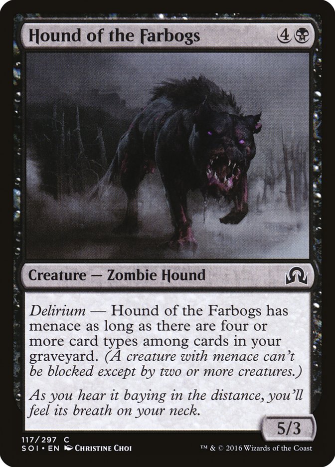 Hound of the Farbogs [Shadows over Innistrad] | Game Grid - Logan