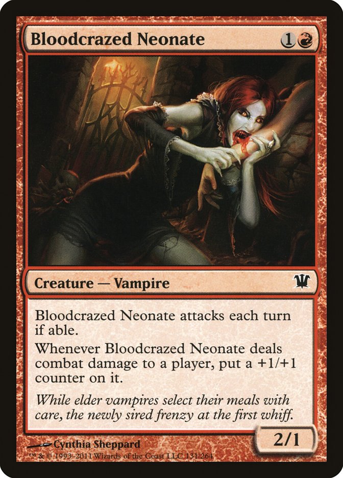 Bloodcrazed Neonate [Innistrad] | Game Grid - Logan