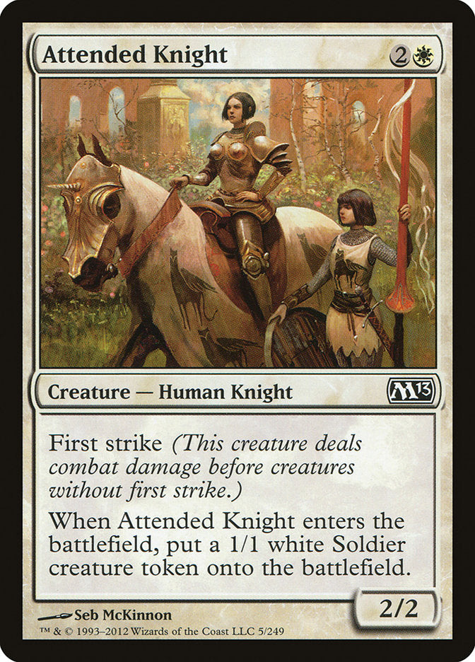 Attended Knight [Magic 2013] | Game Grid - Logan