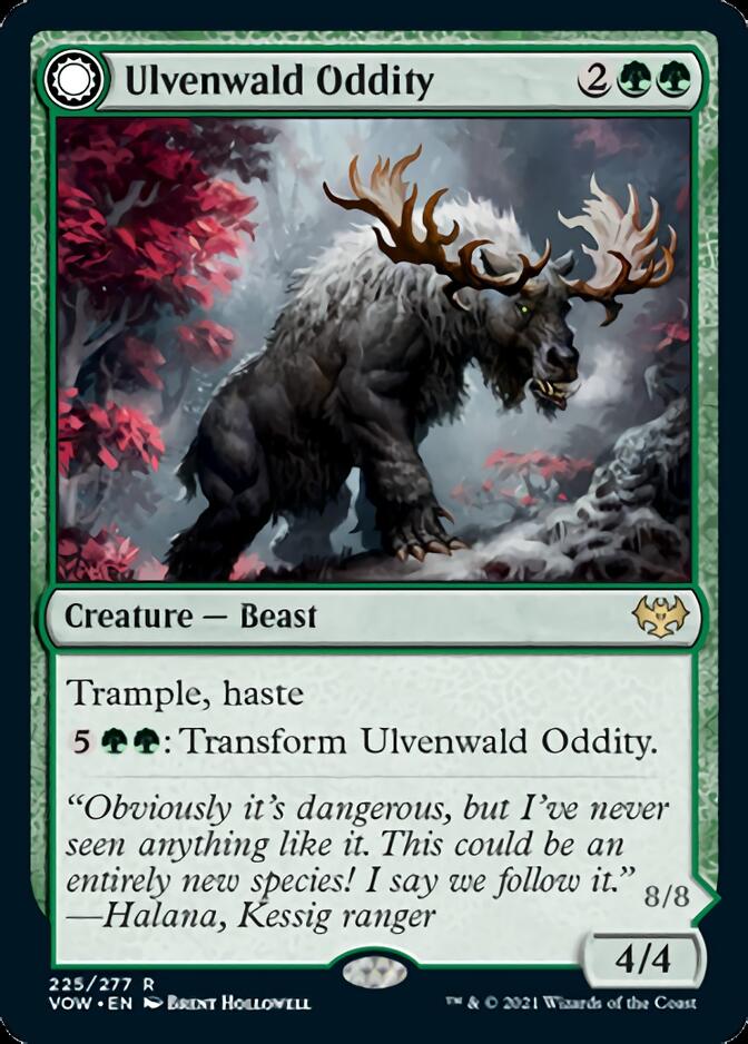 Ulvenwald Oddity // Ulvenwald Behemoth [Innistrad: Crimson Vow] | Game Grid - Logan