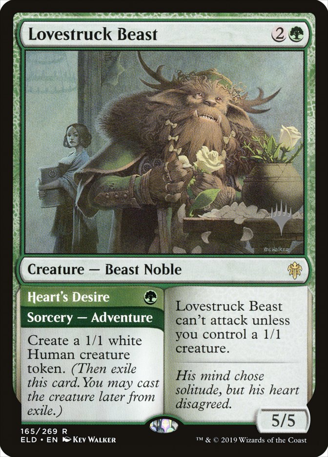 Lovestruck Beast // Heart's Desire (Promo Pack) [Throne of Eldraine Promos] | Game Grid - Logan
