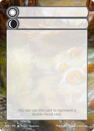 Helper Card (5/9) [Innistrad: Midnight Hunt Tokens] | Game Grid - Logan