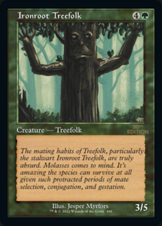 Ironroot Treefolk (Retro) [30th Anniversary Edition] | Game Grid - Logan