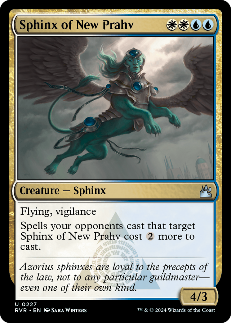 Sphinx of New Prahv [Ravnica Remastered] | Game Grid - Logan