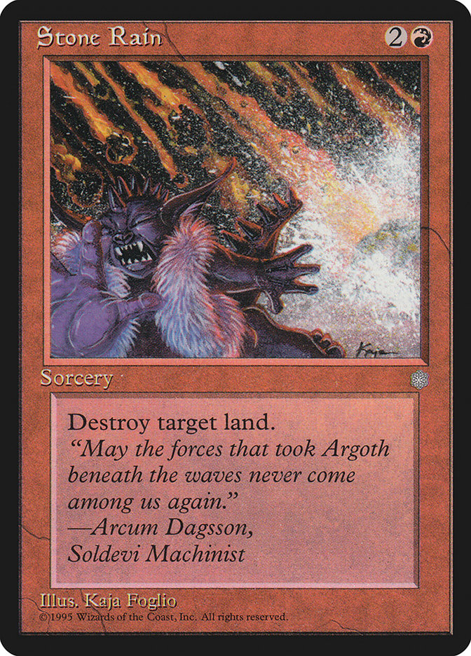 Stone Rain [Ice Age] | Game Grid - Logan