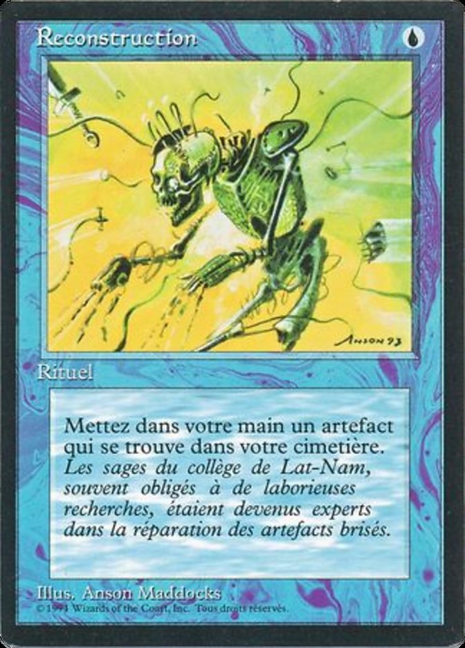 Reconstruction [Foreign Black Border] | Game Grid - Logan