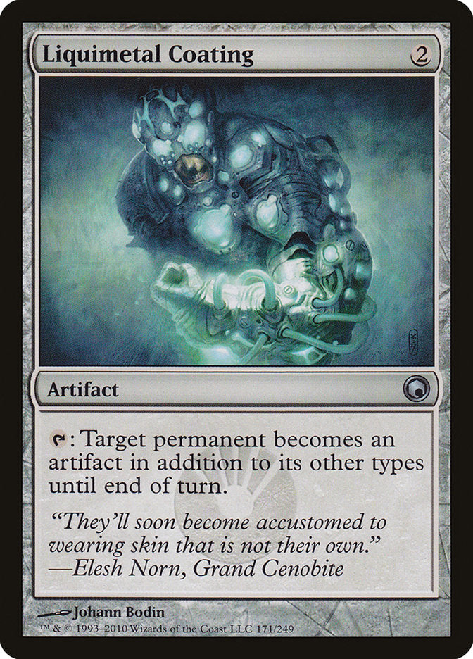 Liquimetal Coating [Scars of Mirrodin] | Game Grid - Logan