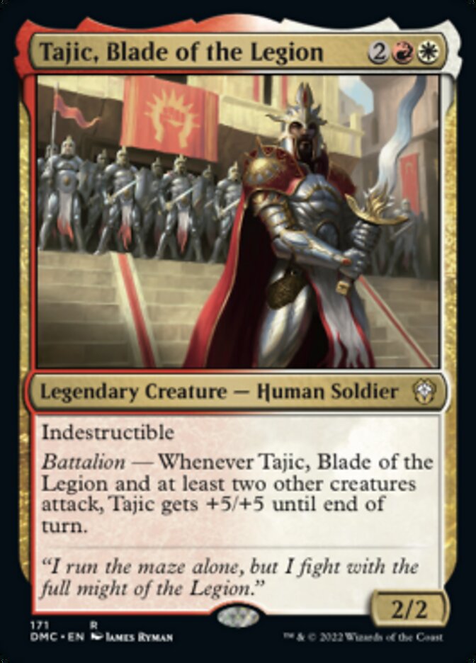 Tajic, Blade of the Legion [Dominaria United Commander] | Game Grid - Logan