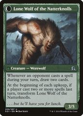 Hermit of the Natterknolls // Lone Wolf of the Natterknolls [Shadows over Innistrad] | Game Grid - Logan