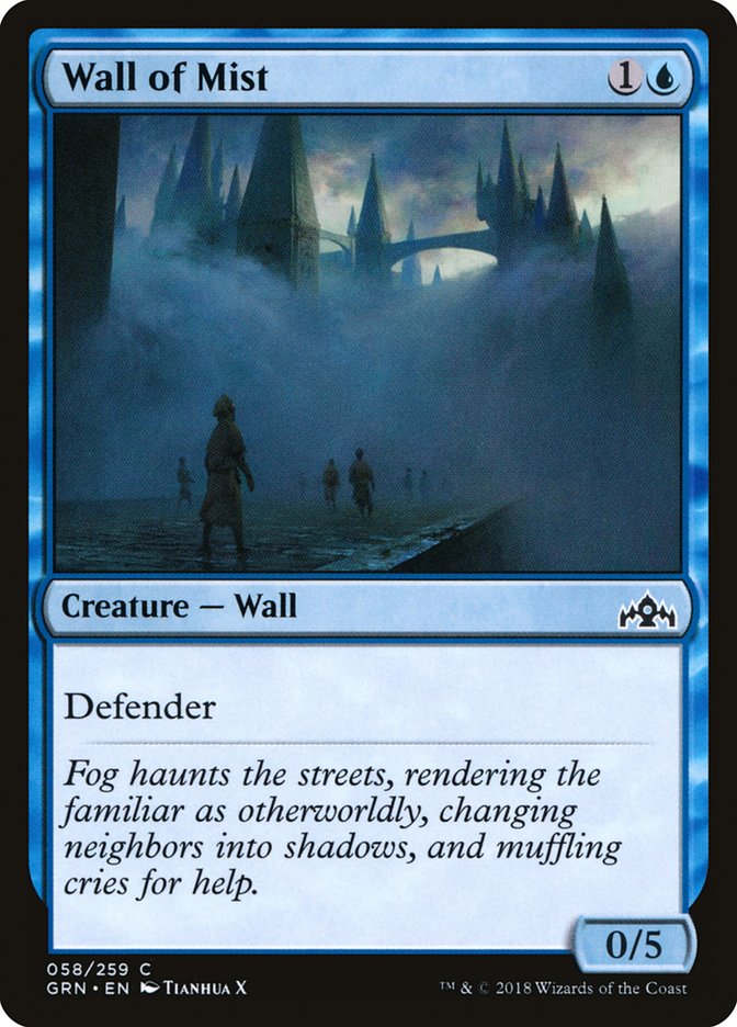 Wall of Mist [Guilds of Ravnica] | Game Grid - Logan