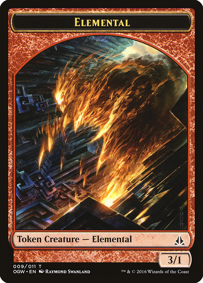 Elemental Token (009/011) [Oath of the Gatewatch Tokens] | Game Grid - Logan