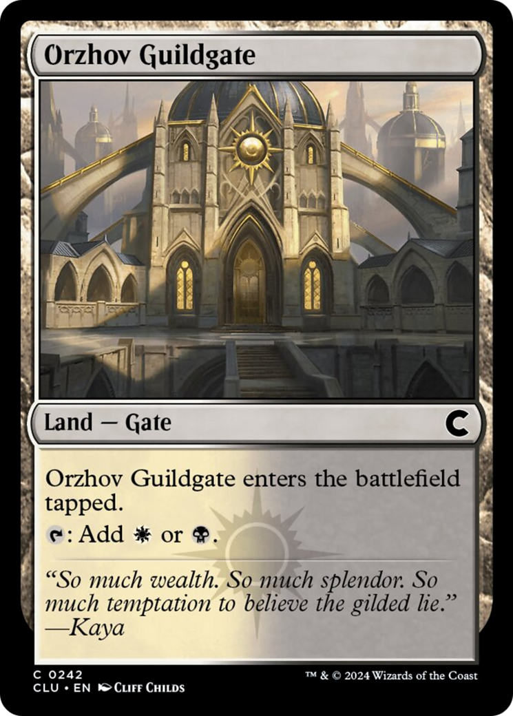 Orzhov Guildgate [Ravnica: Clue Edition] | Game Grid - Logan