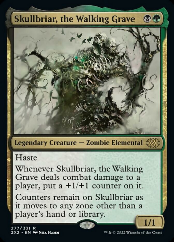Skullbriar, the Walking Grave [Double Masters 2022] | Game Grid - Logan