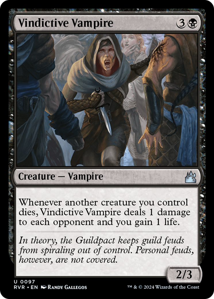 Vindictive Vampire [Ravnica Remastered] | Game Grid - Logan