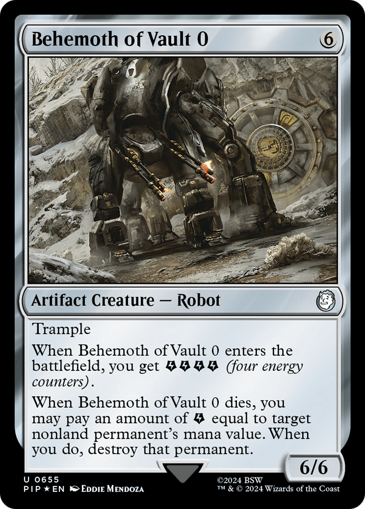 Behemoth of Vault 0 (Surge Foil) [Fallout] | Game Grid - Logan