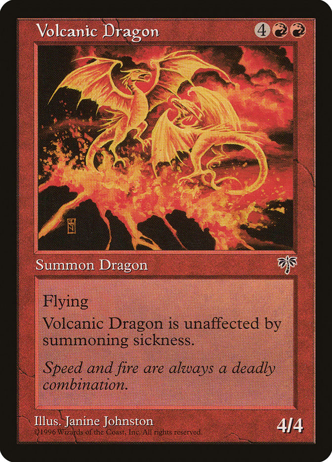 Volcanic Dragon [Mirage] | Game Grid - Logan