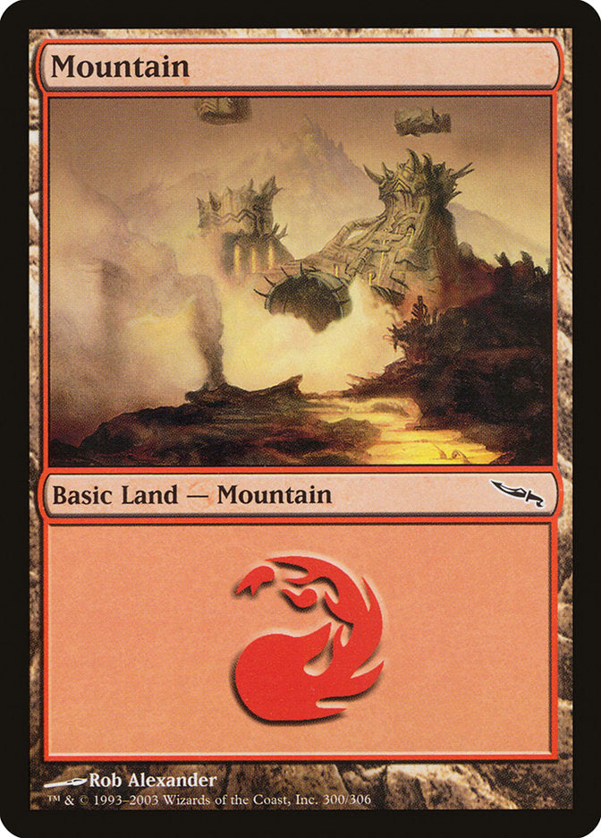 Mountain (300) [Mirrodin] | Game Grid - Logan