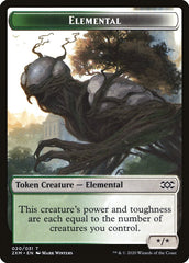 Ape // Elemental Double-Sided Token [Double Masters Tokens] | Game Grid - Logan