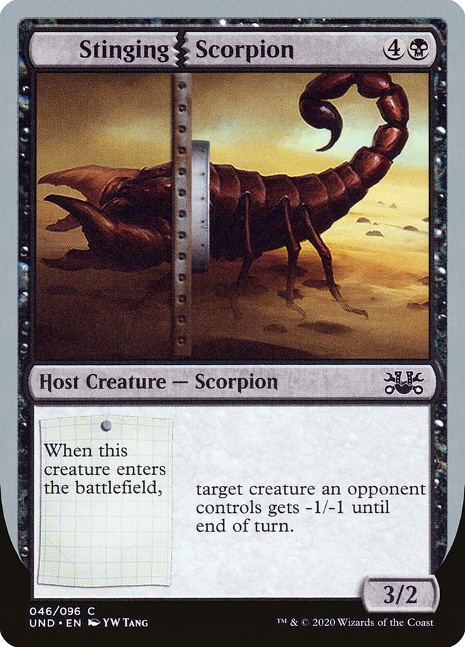 Stinging Scorpion [Unsanctioned] | Game Grid - Logan