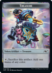 Teddy Bear // Treasure (013) Double-Sided Token [Unfinity Tokens] | Game Grid - Logan