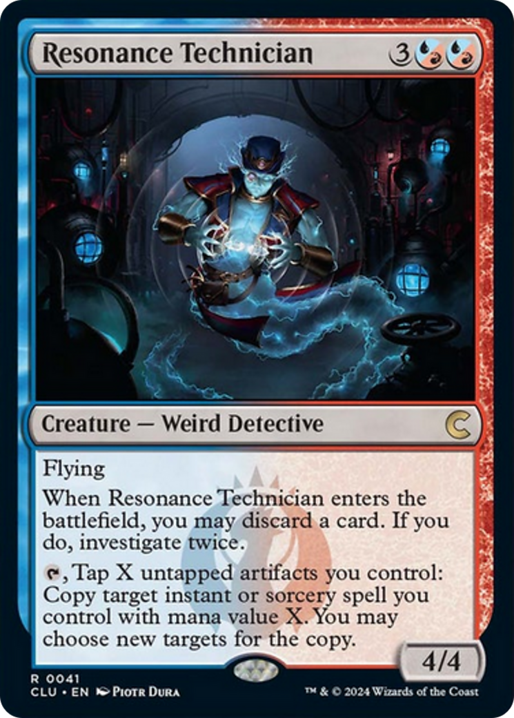 Resonance Technician [Ravnica: Clue Edition] | Game Grid - Logan
