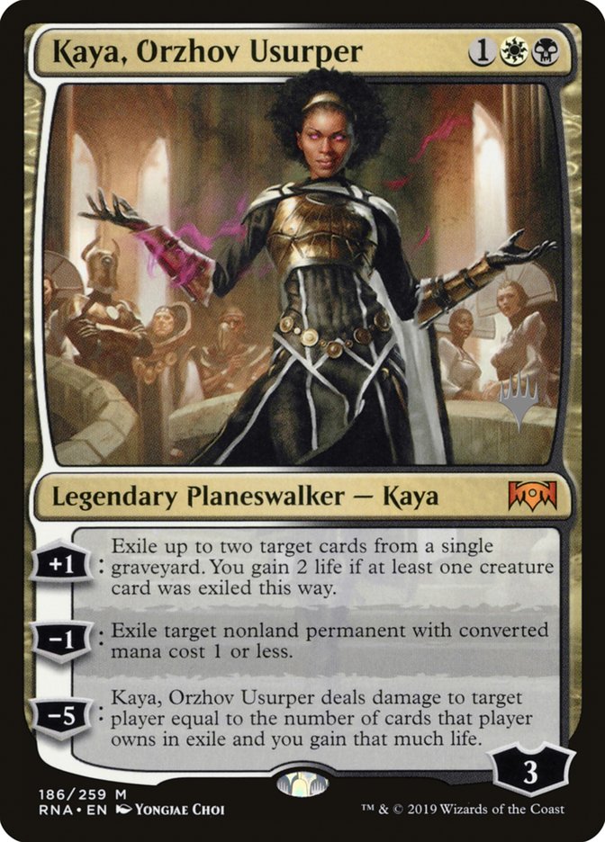 Kaya, Orzhov Usurper (Promo Pack) [Ravnica Allegiance Promos] | Game Grid - Logan