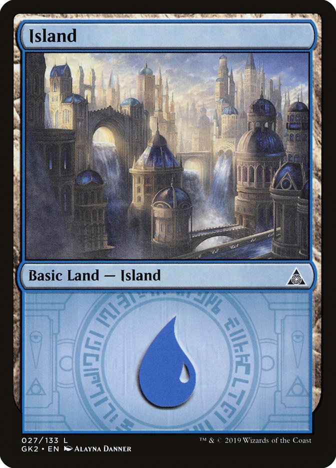 Island (27) [Ravnica Allegiance Guild Kit] | Game Grid - Logan