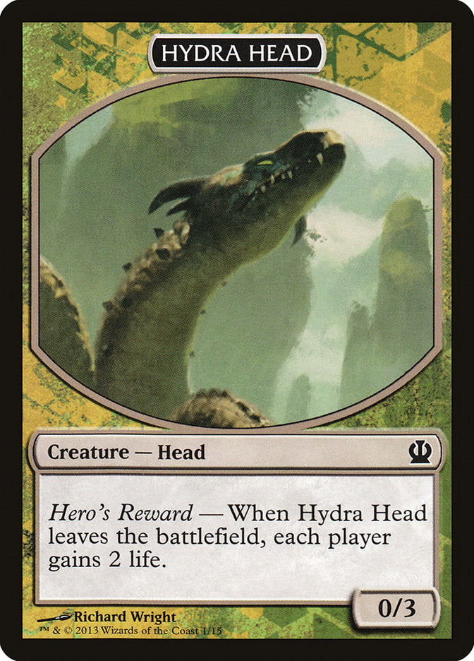 Hydra Head Token [Theros Face the Hydra] | Game Grid - Logan