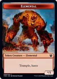 Elemental // Satyr Double-Sided Token [Theros Beyond Death Tokens] | Game Grid - Logan