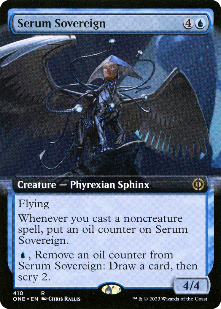 Serum Sovereign (Extended Art) [Phyrexia: All Will Be One] | Game Grid - Logan