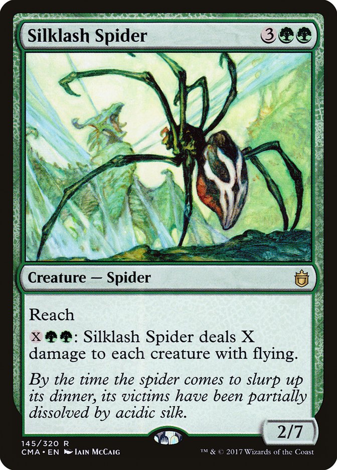 Silklash Spider [Commander Anthology] | Game Grid - Logan