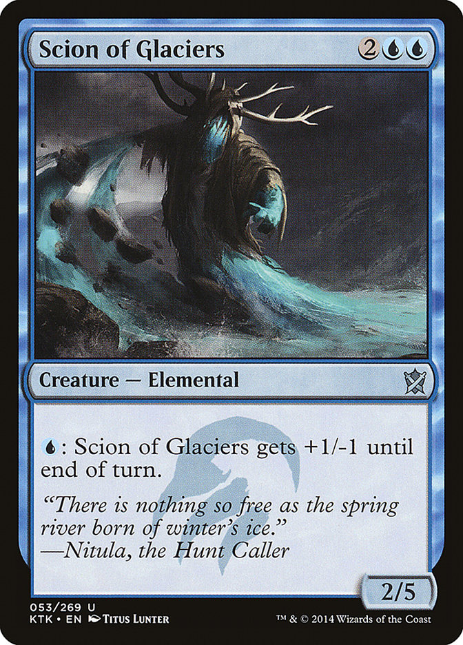 Scion of Glaciers [Khans of Tarkir] | Game Grid - Logan