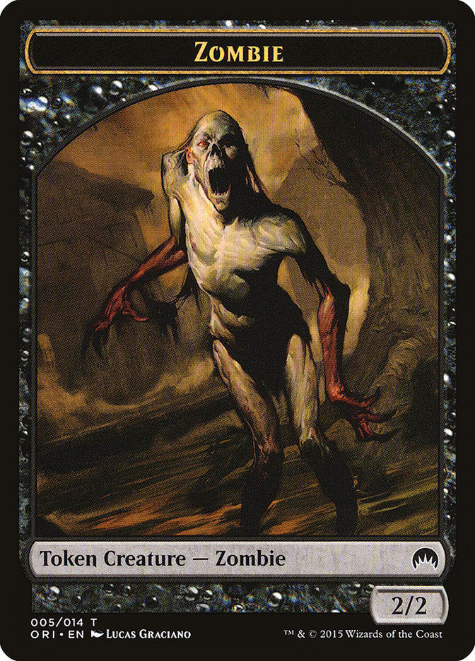 Zombie Token [Magic Origins Tokens] | Game Grid - Logan