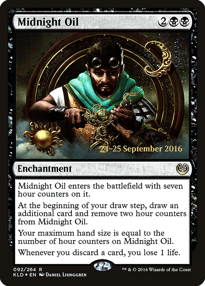 Midnight Oil [Kaladesh Prerelease Promos] | Game Grid - Logan