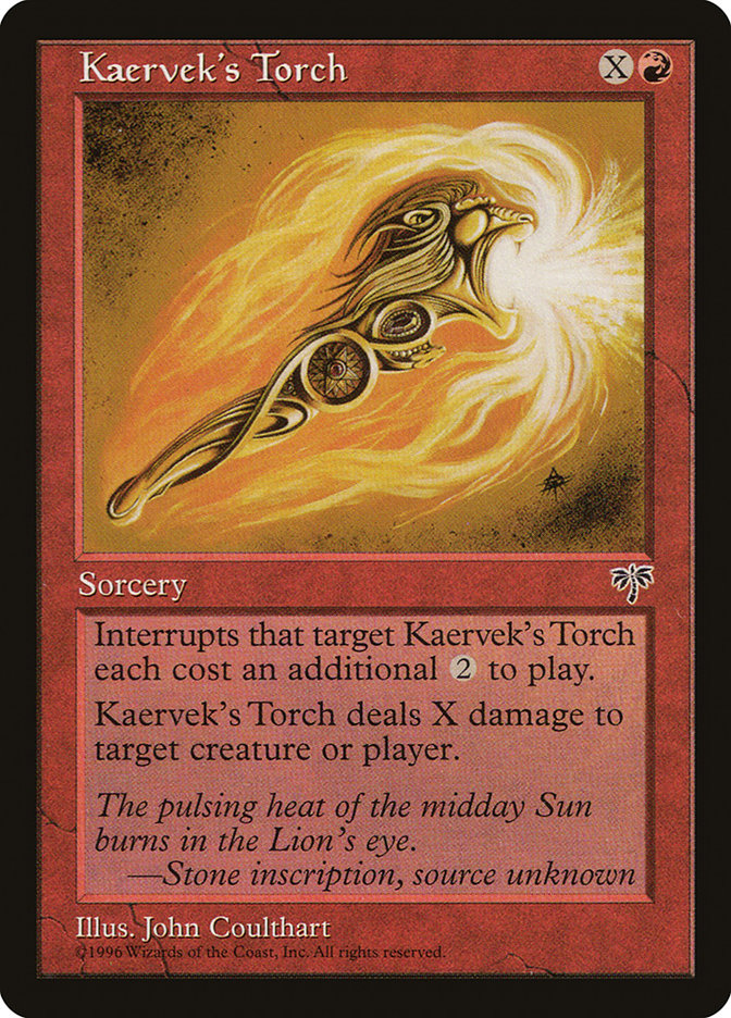 Kaervek's Torch [Mirage] | Game Grid - Logan