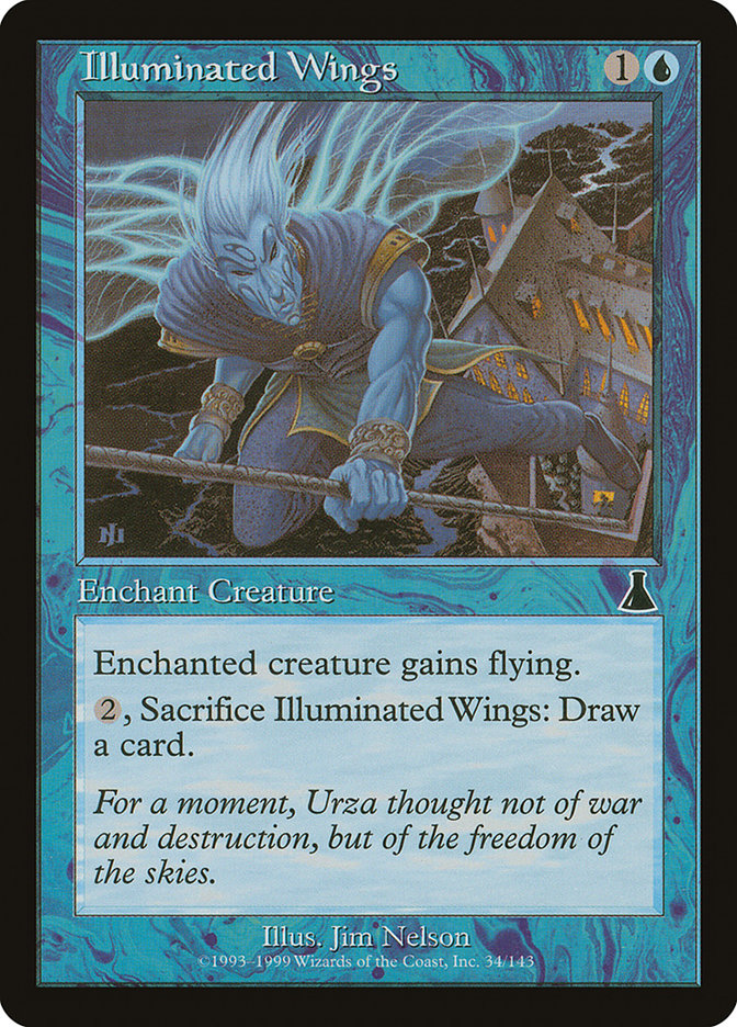 Illuminated Wings [Urza's Destiny] | Game Grid - Logan