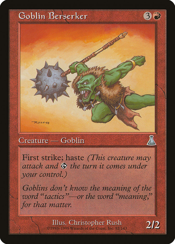 Goblin Berserker [Urza's Destiny] | Game Grid - Logan