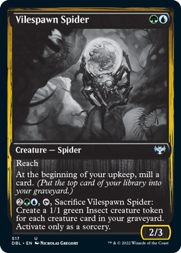 Vilespawn Spider [Innistrad: Double Feature] | Game Grid - Logan