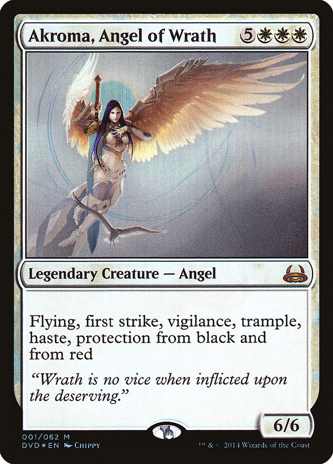 Akroma, Angel of Wrath (Divine vs. Demonic) [Duel Decks Anthology] | Game Grid - Logan