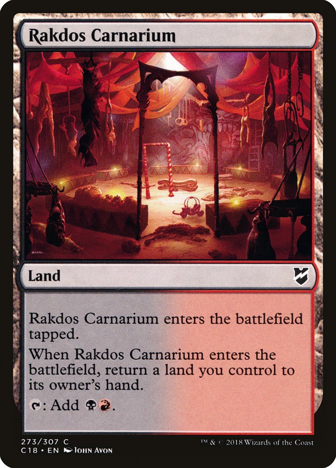 Rakdos Carnarium [Commander 2018] | Game Grid - Logan