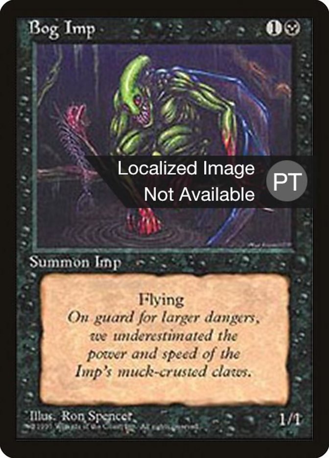 Bog Imp [Fourth Edition (Foreign Black Border)] | Game Grid - Logan